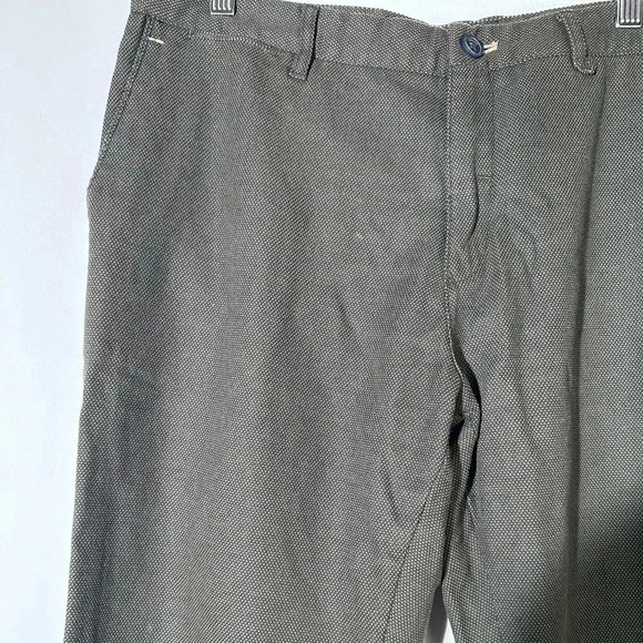 Zara Man Herringbone Trousers - Picture 3 of 5